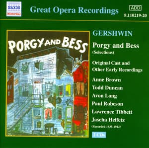 Cover art: Gershwin: Porgy and Bess (Original Cast Recordings) (1935-1942)