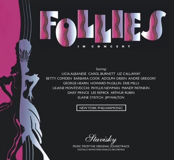 Cover art: Follies in Concert (New York Philharmonic Concert Cast Recording 1985)