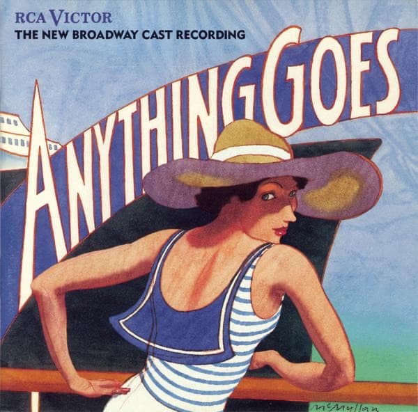 Cover art: Anything Goes (1987 New Broadway Cast Recording)